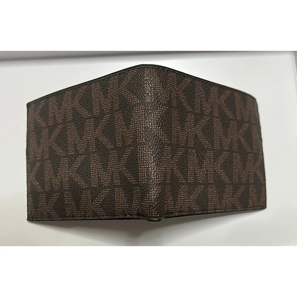 Michael Kors | Signature Monogram | Brown |Wallet/Card Holder | BNWT. | OS